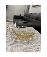 Vintage Fostoria One Handled Nappy Bowl Baroque Shape - $342.12 MXN