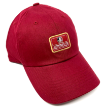 Florida State University Fsu Seminoles Patch Logo Adjustable Curved Bill Hat Cap - £12.74 GBP