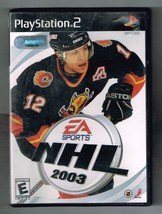 EA Sports NHL 2003 PS2 Game PlayStation 2 EMPTY CASE ONLY - $5.09