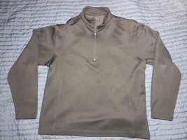 Nike Golf Quarter Zip Pullover Gray Sz Medium - $16.00