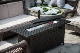 57&quot; LP Aluminum Firepit 50K Btu with Dining Lid   - $12,745.51 MXN