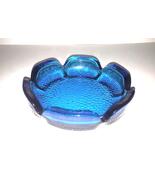 1970's Flower Pebble Textured Ashtray - $40.00