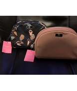 KATE SPADE Med Dome Cosmetic Case Choose Dawn Paper Rose or Dawn Sparrow... - $59.26 CAD