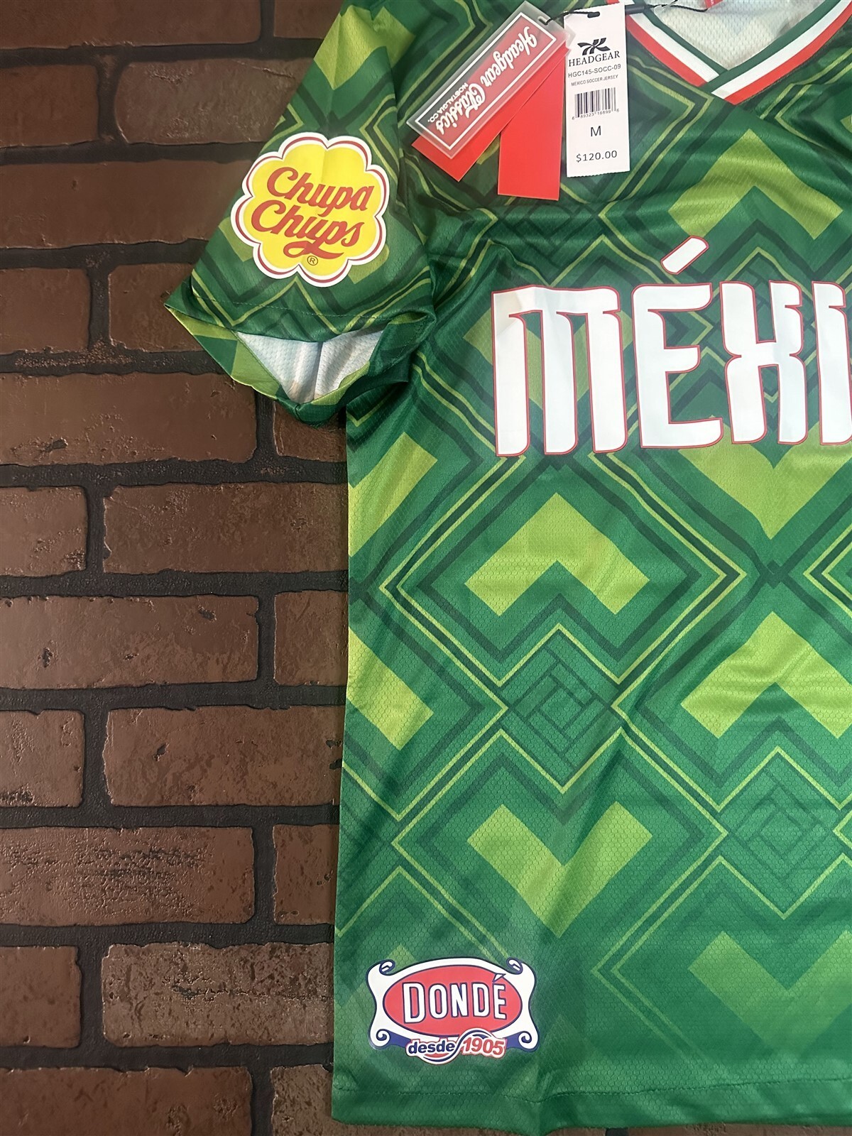 MÉXICO 1990 Camiseta Clásica Del Equipo Nacional De Fútbol~Nunca Usada~ Item image 6