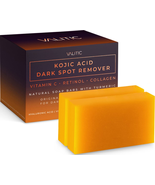 Kojic Acid Dark Spot Remover Soap Bars with Vitamin C, Retinol, Collagen... - £12.88 GBP