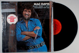 Mac Davis - Baby Don&#39;t Get Hooked on Me (1972) Vinyl LP • Dream Me Home - $9.61