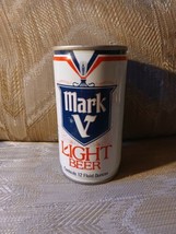 Mark V Light Beer Can 12 Oz Empty Vintage Pittsburgh Brewing Co VTG Man ... - £6.28 GBP