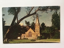  collectible POSTCARD w/writing unposted ✍️ CHURCH Forest Lawn Memorial USA - £1.95 GBP