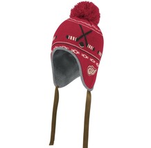 Detroit Red Wings CCM NHL Hockey Team Classics Knit Hat/Beanie/Toque Chullo - £15.14 GBP