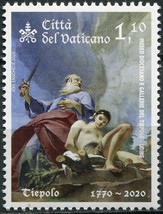 Vatican 2020. 250 years of the death of Giovanni Battista Tiepolo (MNH OG) Stamp - £3.35 GBP