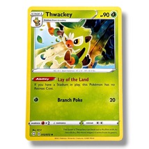 Shining Fates Pokemon Card: Thwackey 012/072 - £2.31 GBP