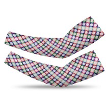 Mondxflaur Checkered Cooling Arm Sleeves Cover UV Sun Protection for Men... - $285.35 MXN