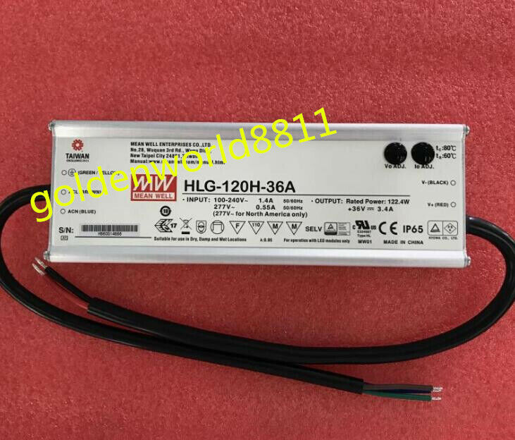 New Mean Well HLG-120H-36A good in condition for industry use - $49.50