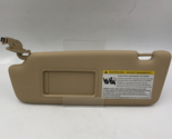 2013-2016 Audi A4 Driver Sun Visor Sunvisor Beige Illuminated OEM L03B08024 - $62.99