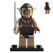 Hunter Orc The Hobbit Lord of The Rings Minifigure Compatible Lego Bricks - £2.33 GBP