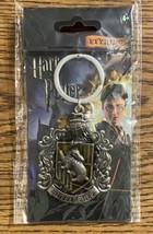 Harry Potter Hufflepuff Crest Keychain, Key Ring, Pendant - £7.49 GBP