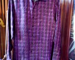 Robert Graham  Limited Edition Purple Long Sleeve Shirt Size XL - $375.00