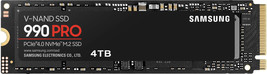 Samsung - 990 PRO 4TB Internal SSD PCle Gen 4x4 NVMe - $454.99