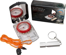 Pathfinder Camping And Hiking Compass - Camping Accessories,, Camping Gifts - $35.99