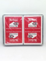 Marlboro Playing Cards 2 Decks 1997 International Bridge Championships C... - £36.79 GBP