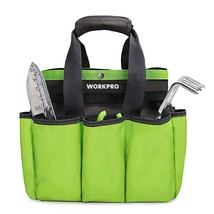 WORKPRO Garden Tool Bag, Garden Tote Storage Bag with 8 Pockets, Home Or... - £31.45 GBP