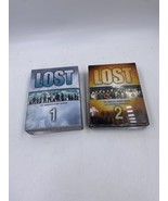 LOST Tv Series Dvd Sets The Complete First and Second Seasons lot of 2 - $16.83