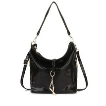 Silver Women Leather Handbag Small Messenger Crossbody Bag For Women 2021 Female - £51.51 GBP