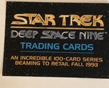 Star Trek Deep Space Nine Trading Card # Cover Card - $1.97