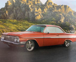 1961 Chevrolet Impala SS Antique Classic Car Fridge Magnet 3.5&#39;&#39;x2.75&#39;&#39; NEW - £2.86 GBP