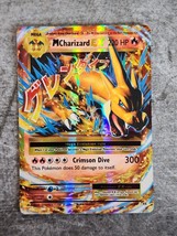 Pokémon TCG MEGA M Charizard EX 13/108 XY Evolutions 2016 Holo Ultra Rare Card - £21.77 GBP