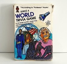 1984 Hoyle Pocket Trivia World Trivia Series 4 Playing Cards 54 Pcs Vintage Game - $14.99