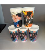 5 Batman Returns McDonalds Collector Promo Cups Lot Complete Set No Lids... - $46.51 CAD