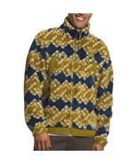 The North Face Mens Campshire Fleece Jacket Sulphur Moss Mountain Geo Pr... - $1,228.02 MXN