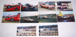 Lot of 10 CUSTOM BODY DODGE Challenger Funny Car 4x6 Color Drag Racing P... - $15.99