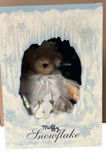  Vintage Muffy VanderBear Snowflake 8&quot; Bear Limited Edition 1993 Plush B... - $20.00