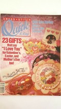 Cross Stitch: Quick &amp; Easy Cross Stitch Magazine Feb / March 1991 - £2.36 GBP