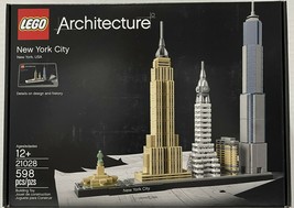 LEGO Architecture New York City 21028 598pcs 12+ Skyline Collection - £80.92 GBP
