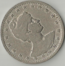 BRAZIL 1901  400 Reis  Cir .Coin # 10 - $9.89