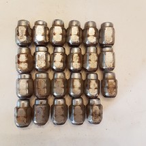 23 Used 12m 1.5 TOYOTA LUG NUTS LOT fits Tacoma 4 Runner Avalon Camry Highlander - $19.73