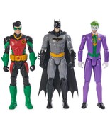 DC Comics, Batman Team Up 3-Pack, The Joker, Robin 12-inch Figures, Coll... - £37.79 GBP