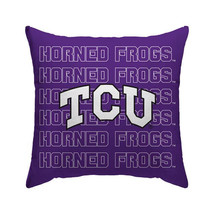 TCU Horned Frogs Echo Woodmark Pillow - NCAA - £21.70 GBP