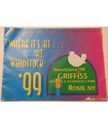 Woodstock 99 On Site Mini Mag Rome NY 5*3 Inch Artists Layout VG+ Griffi... - $17.51 CAD