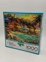 Buffalo Games - &quot;Island Time&quot; -1000 Piece Jigsaw Puzzle / art by Chuck P... - £5.33 GBP