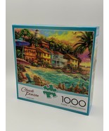 Buffalo Games - &quot;Island Time&quot; -1000 Piece Jigsaw Puzzle / art by Chuck P... - £5.33 GBP