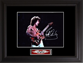 Eddie Van Halen Autographed Photo - £391.56 GBP
