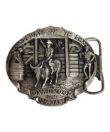 Siskiyou Deadwood Days of &#39;76 Rodeo Buckle Collectible Bull Riding Ameri... - £27.21 GBP