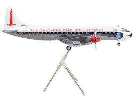Lockheed L-188 Electra Commercial Aircraft Eastern Air Lines White w Blue Stripe - £83.69 GBP
