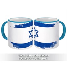 Israel : Gift Mug Distressed Flag Vintage Israeli Expat Country - £12.56 GBP