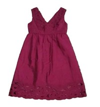 $125 ADRIANNA PAPELL Cut Detail FUCHSIA Dress ( 8 ) Free Shipping - $65.92