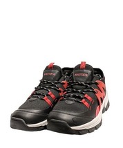 Nautica Backwoods Mens Black/Red Low Hiker Sneakers Shoes New w/o Box Size 8 - £31.91 GBP
